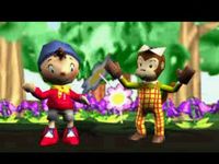 une photo d'Ã©cran de Oui-Oui - L Aventure Magique sur Sony Playstation